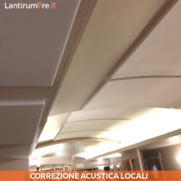 Correzione acustica Ristorante Celestina alla Camilluccia