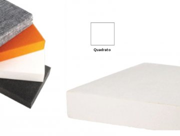 pannelli fonoassorbenti design quadrati in sospensione
