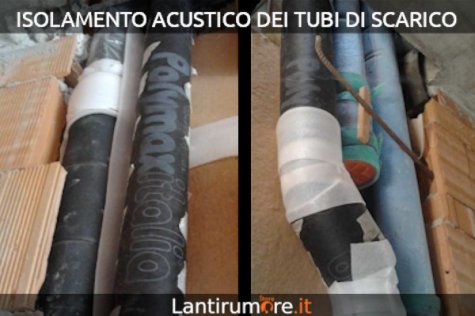 isolamento acustico tubi di scarico