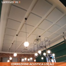 Correzione acustica Pizzeria Lievito Chiana a Roma